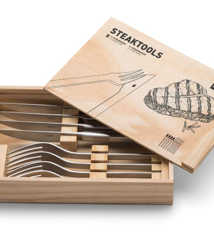 "Tools Cutlery Steak Set of 8 Pieces"