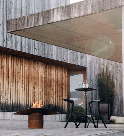 Ellipse Fire Bowl Stand Separately