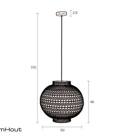 Hanglamp Dutchbone Ming