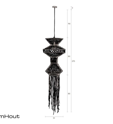 Hanglamp Dutchbone Tangan