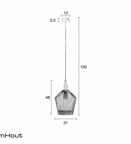 Hanglamp Zuiver Birdy - set van 2 - showroommodel
