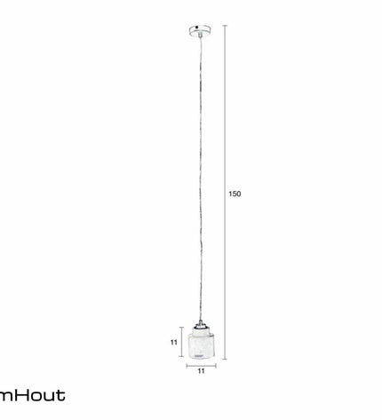 Hanglamp Zuiver Left (set van 3 - showroommodel)