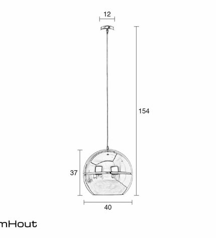 Hanglamp Zuiver Retro 70 - showroommodel