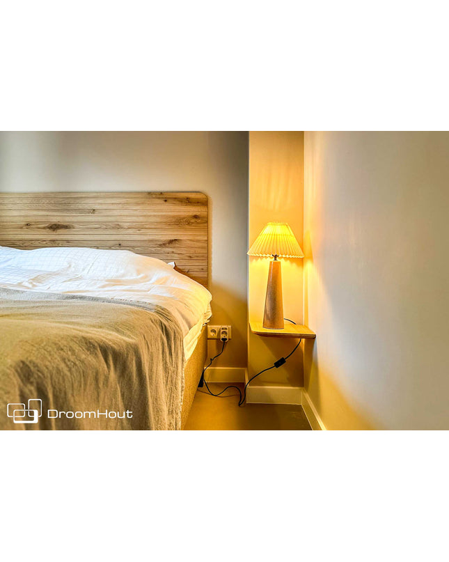 Houten hoofdbord bed DroomHout Sweet Dreams