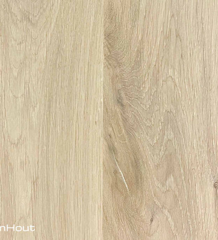 Houten keukenfront wit eiken