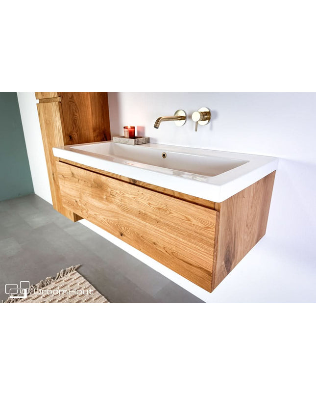 Houten badkamerset Aqua - 100 cm - fotoshoot model
