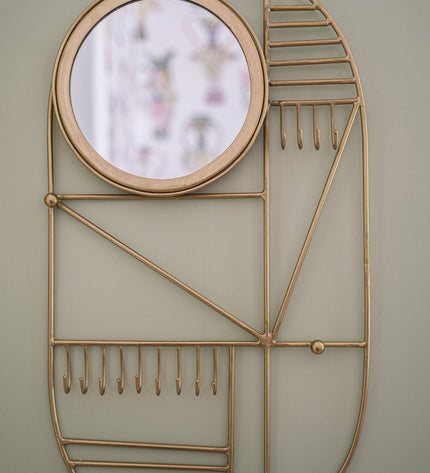 "Do I Look Pretty" Wall Hanger - Brass"