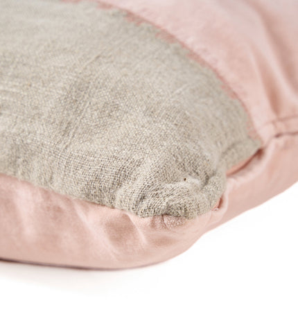 De fluwelen Divorce kussenhoes - natuurlijk roze - 30x50