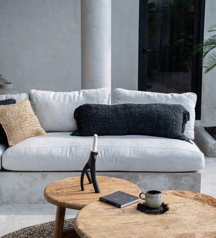 The Oh My Gee Cushion Cover - Black Navy - 35x100