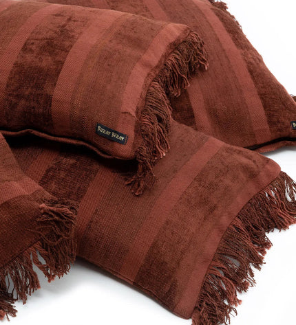 The Oh My Gee Cushion Cover - Burgundy Velvet - 35x100