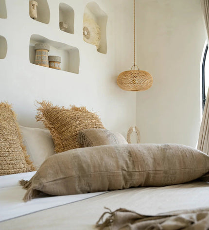 The Oh My Gee Cushion Cover - Concrete Velvet - 35x100