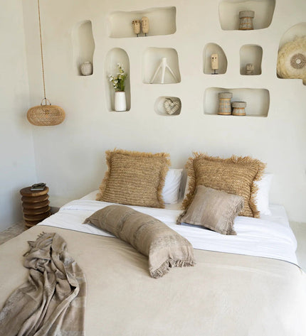 The Oh My Gee Cushion Cover - Concrete Velvet - 35x100