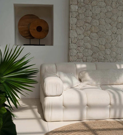 The Oh My Gee Cushion Cover - Cream - 35x100