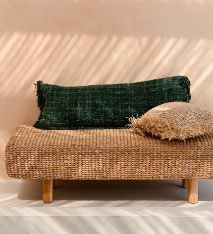 The Oh My Gee Cushion Cover - Forest Green - 35x100
