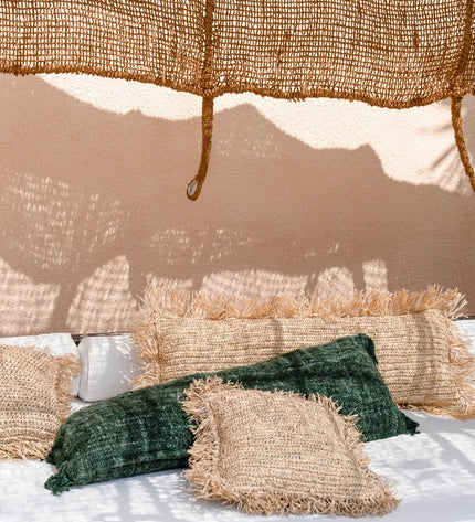 The Oh My Gee Cushion Cover - Forest Green - 35x100