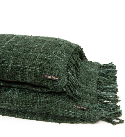 The Oh My Gee Cushion Cover - Forest Green - 35x100