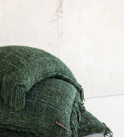 The Oh My Gee Cushion Cover - Forest Green - 60x60