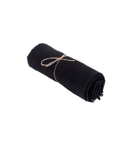The Linen Tablecloth - Black - 150x150