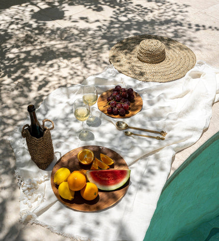 The Linen Tablecloth - White - 150x200
