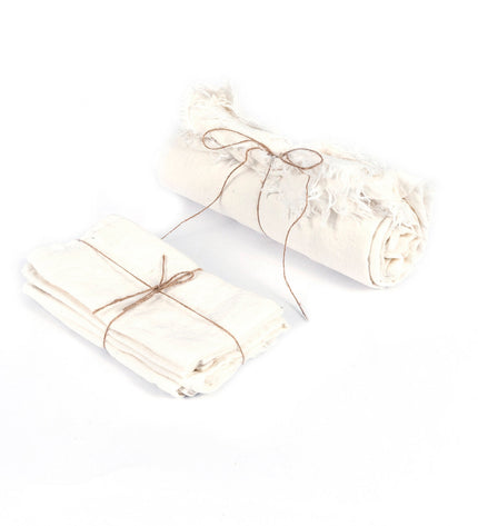 The Linen Tablecloth - White - 150x200