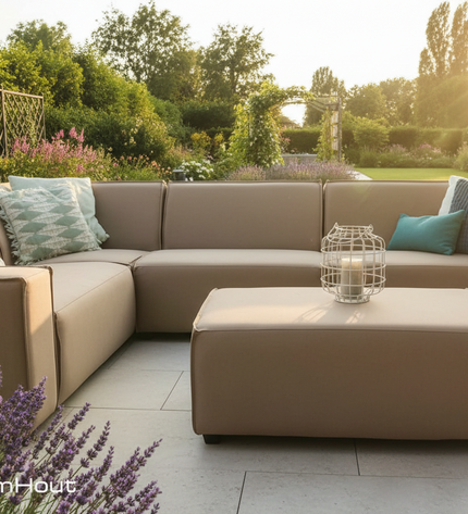 Icon loungebank Bubalou 6-zits hoek - showroommodel