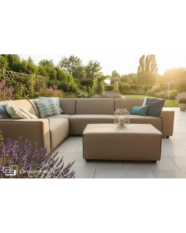 Icon loungebank Bubalou 6-zits hoek - showroommodel