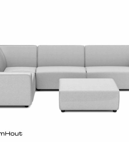 Icon loungeset Bubalou 6-zits hoek + hocker