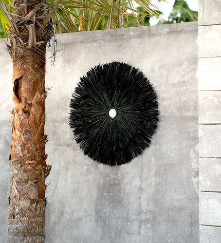 "The Raffia Juju - Black"