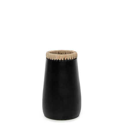 The Sneaky Vase - Black Natural - S