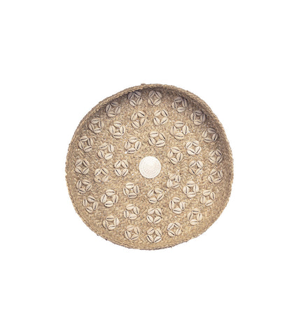The Caribe Shell Plate - Natural White - M