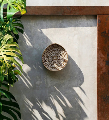 The Costa Shell Plate - Natural White - M