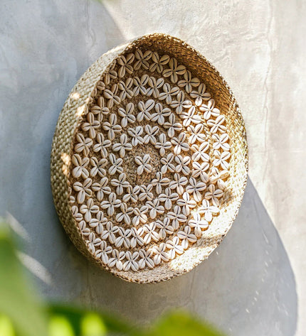The Costa Shell Plate - Natural White - M