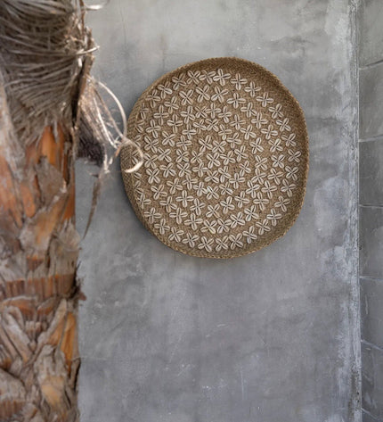The Costa Shell Plate - Natural White - M