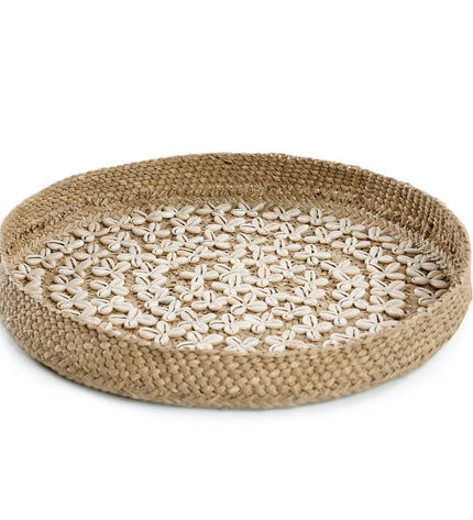 The Costa Shell Plate - Natural White - M