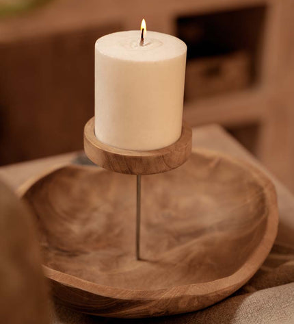 The Candle Plate - Natural