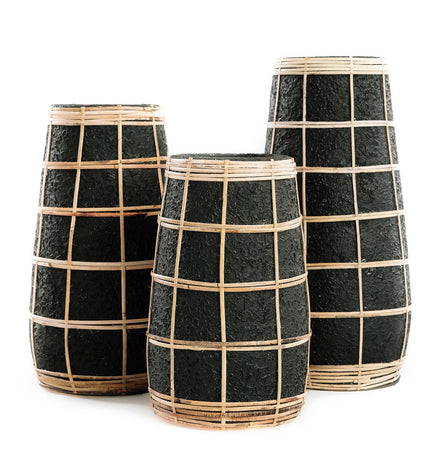 The Cutie Vase - Black Natural - M