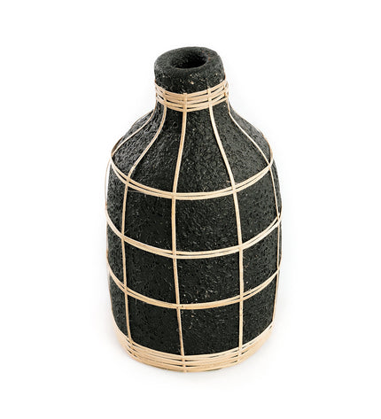 The Whoopy Vase - Black Natural - L