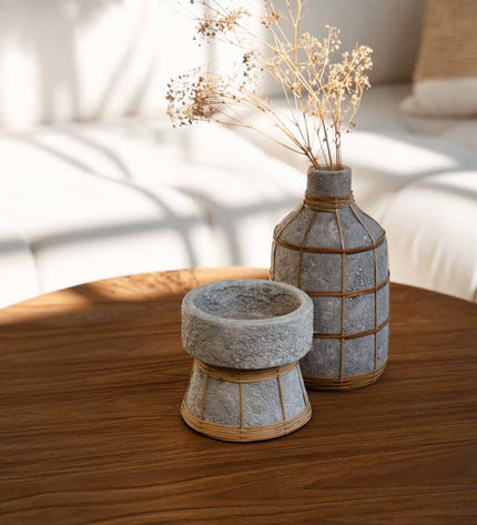The Whoopy Vase - Concrete Natural - L