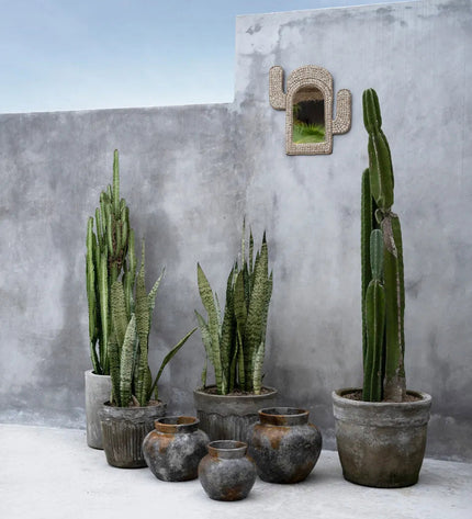 The Funky Vase - Antique Grey - S