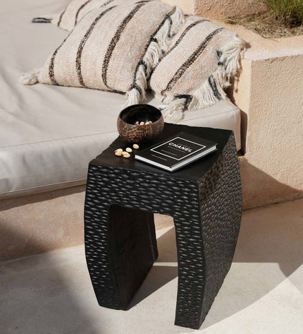 "The Montano Stool - Black"