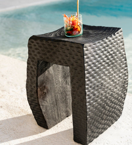 "The Montano Stool - Black"