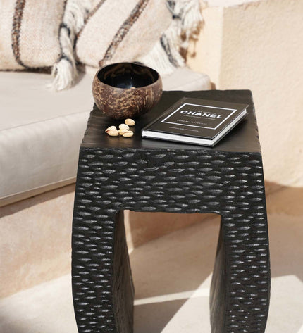"The Montano Stool - Black"