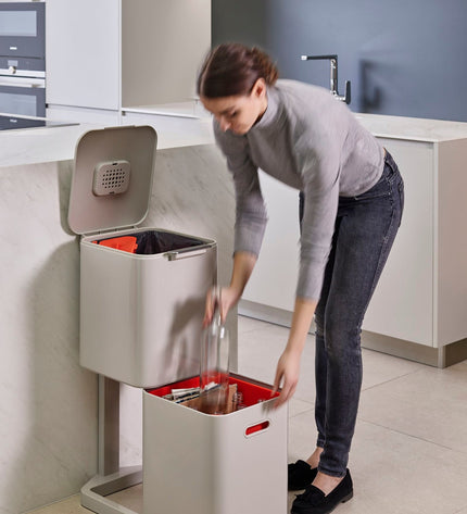 Totem Compact Waste Bin 2 x 20 liters