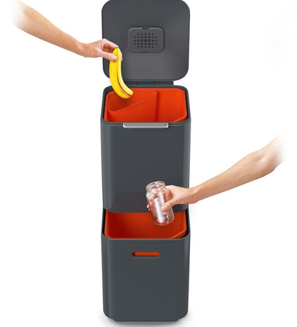 Totem Compact Waste Bin 2 x 20 liters