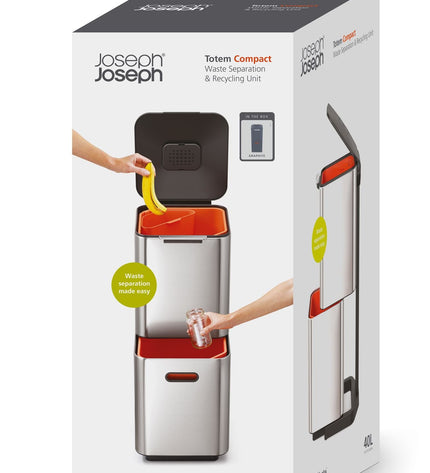 Totem Compact Waste Bin 2 x 20 liters