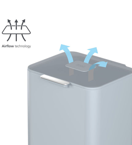 Totem Max 60-liter Trash Can Editions Sky