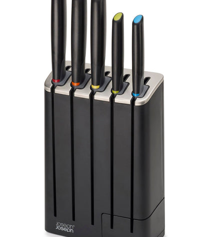 Elevate knife block with 5 knives