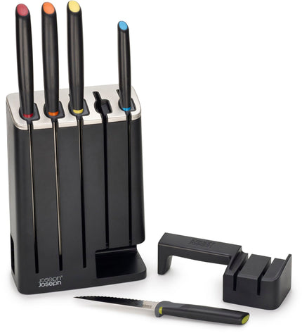 Elevate knife block with 5 knives