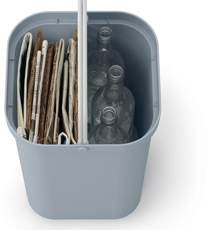 GoRecycle Recycling Trash Bin Set 32 L and 2×7 L