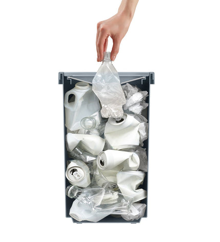 GoRecycle Recycling Trash Bin Set 32 L and 2×7 L